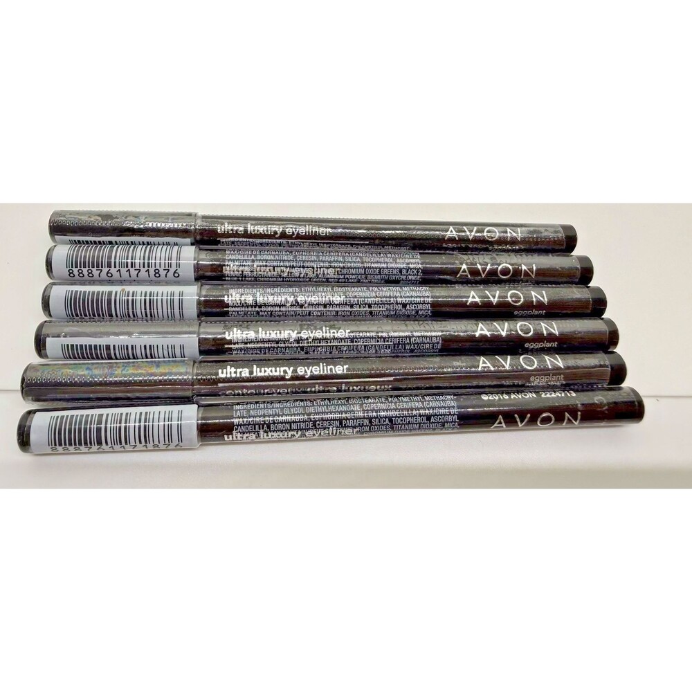 Avon Ultra Luxury Eyeliner Eggplant Set 6 Discontinued New $7 EACH, LAST ONE - Picture 2 of 9